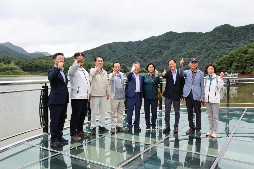 '산막이호수길 준공(24.9.22.)' 게시글의 사진(3) 'file_20240923031212_3603[1].jpg'
