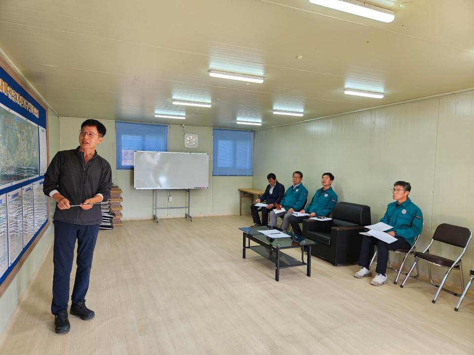 '주요건설사업장 현지 조사-칠성.연풍. 청천. (24.10.11.)' 게시글의 사진(7) '20241011_103300.jpg'
